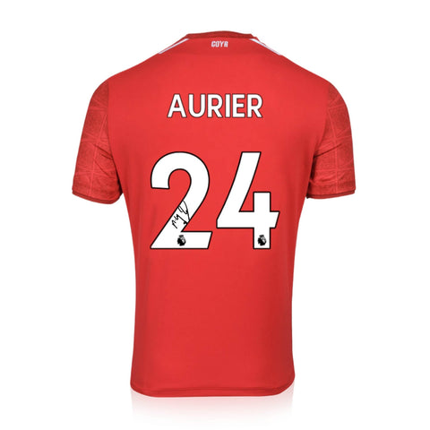 Serge Aurier Signed Nottingham Forest 2022/23 Home Shirt