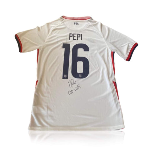 Ricardo Pepi Signed “Go USA!” USMNT Shirt