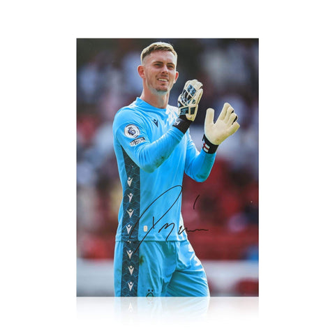 Dean Henderson Signed A4 Photo