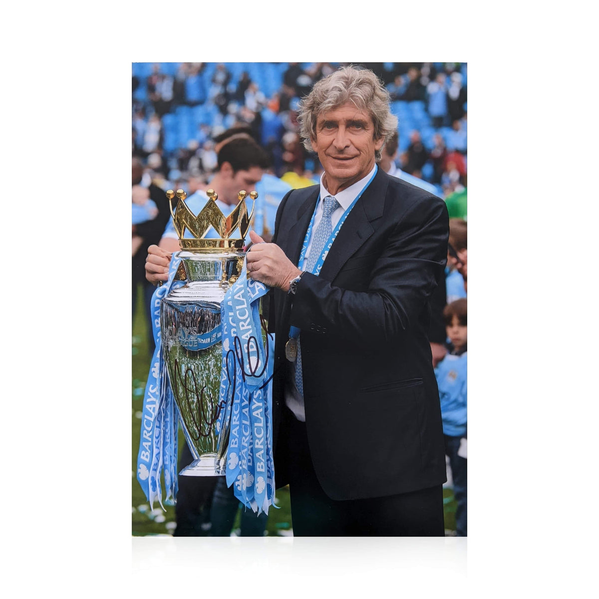 Manuel Pellegrini Signed A4 Photo – The Collectors Corner