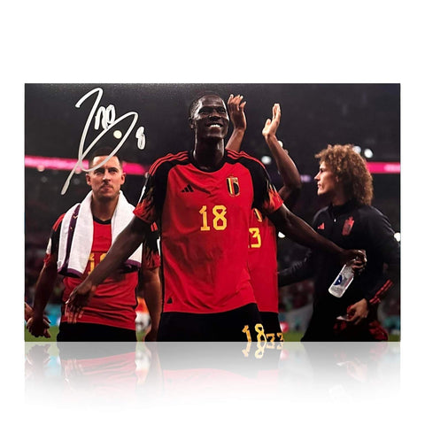 Amadou Onana Signed Belgium A4