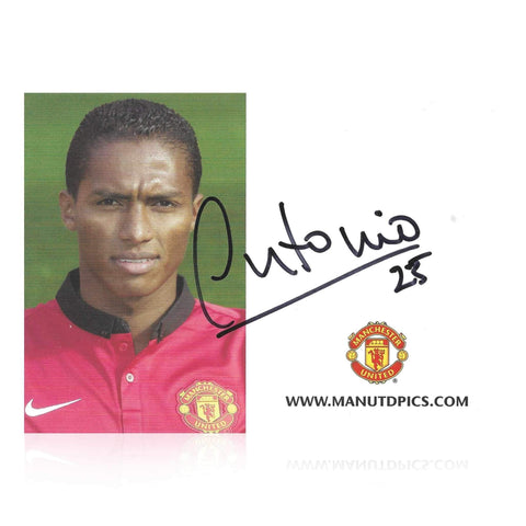 Antonio Valencia 4x6 Manchester United Clubcard