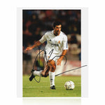 Luis Figo Signed 10x8 Photo