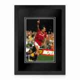 Bryan Robson Signed A4 Photo