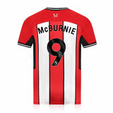 Ollie McBurnie Signed Sheffield United 2023/24 Home Shirt