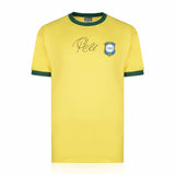 Pele Signed Brazil Shirt