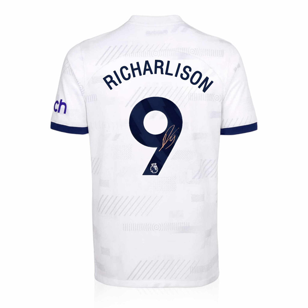 Richarlison of Tottenham Signed Shirt