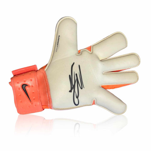 Ederson Signed Goalkeeper Glove