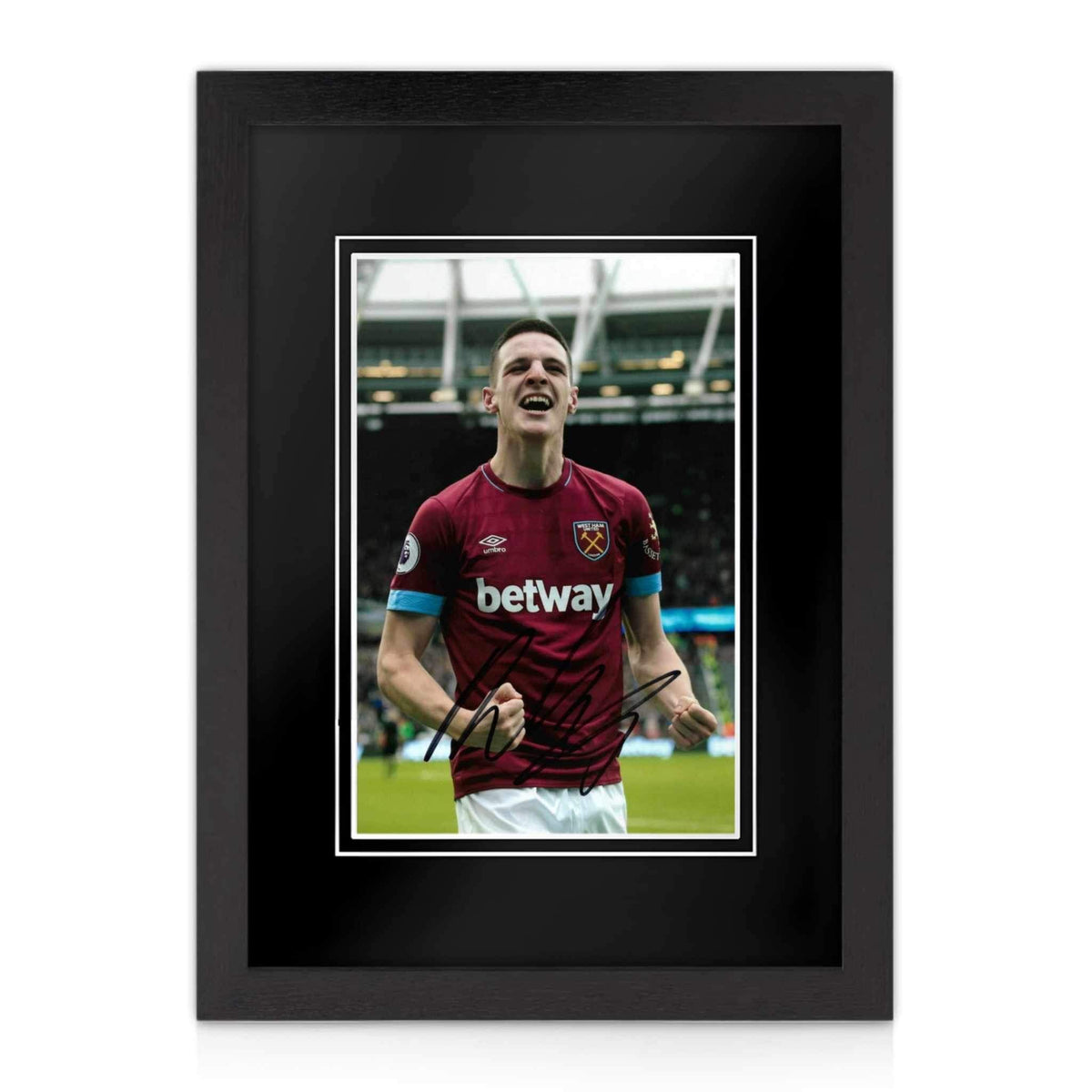 Declan Rice Signed 12x8 Photo – The Collectors Corner