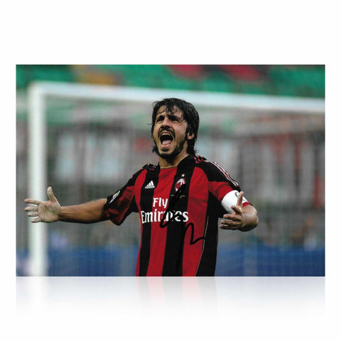 Gennaro Gattuso Signed 12x8 Photo