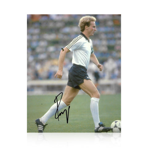 Karl-Heinz Rummenigge 10x8 Photo