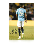 Riyad Mahrez Signed 12x8 Photo