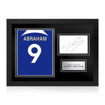 Tammy Abraham Signed Framed Display with Shirt Back Photo