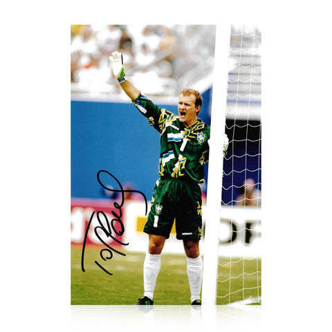 Cláudio Taffarel Signed 12x8 Photo