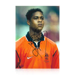 Patrick Kluivert Signed A4 Photo