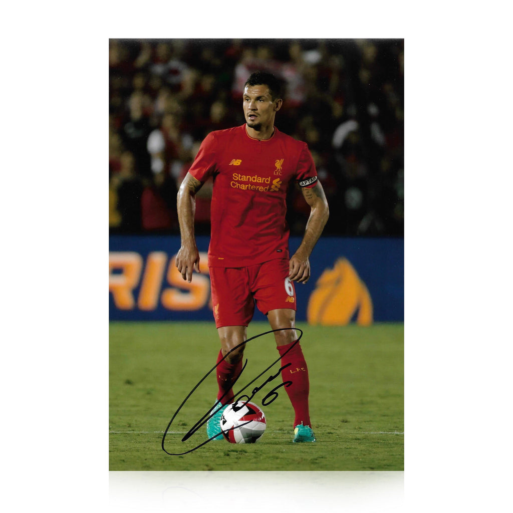 Dejan Lovren Signed 12x8 Photo1