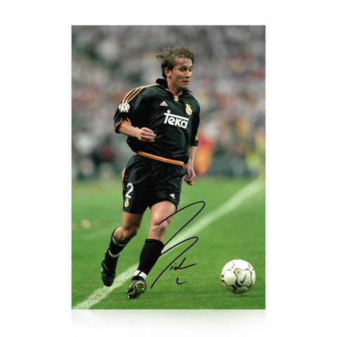 Míchel Salgado Signed 12x8 Photo