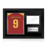 Tammy Abraham Signed Framed Display with Shirt Back Photo