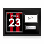 Fikayo Tomori Signed Framed Display with Shirt Back Photo