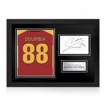 Seydou Doumbia Signed Framed Display with Shirt Back Photo