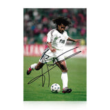 Christian Karembeu Signed 12x8 Photo