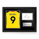 Troy Deeney Signed Framed Display with Shirt Back Photo