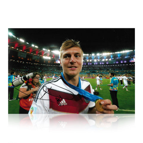 Toni Kroos Signed 12x8 Photo