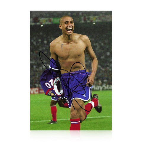 David Trezeguet Signed 12x8 Photo