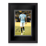 Riyad Mahrez Signed 12x8 Photo