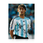 Gabriel Heinze Signed 11x8