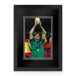 Iker Casillas Signed 12x8 Photo