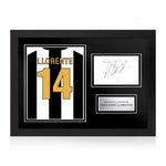 Fernando Llorente Signed Framed Display with Shirt Back Photo