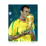 Cafu Signed 10x8 Photo