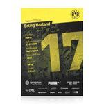 Erling Haaland Signed Borussia Dortmund Rookie Clubcard