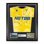 Cheick Doucoure Matchworn Crystal Palace Squad Signed 2024/25 Away Shirt