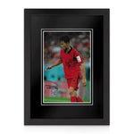Jeong Woo-Yeong Signed A4 Photo