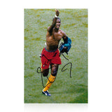 Samuel Eto’o Signed 12x8 Photo