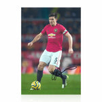 Harry Maguire Signed 12x8 Photo