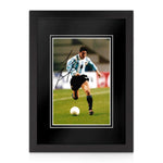 Javier Zanetti Signed 12x8 Photo