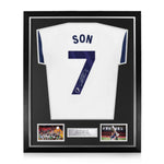 Heung-Min Son Signed Framed Tottenham Hotspur 2024/25 Home Shirt