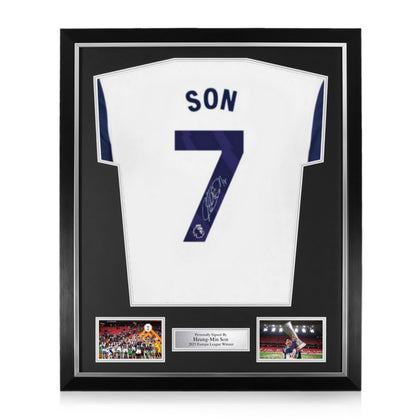 Heung-Min Son Signed Framed Tottenham Hotspur 2024/25 Home Shirt