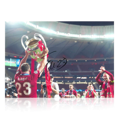 Xherdan Shaqiri Signed A4 Photo