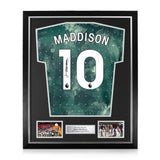 James Maddison Signed Framed 2024/25 Third Shirt