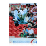 Micah Richards Signed A4 Photo