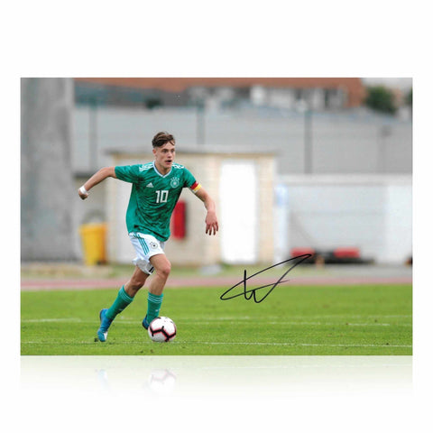 Florian Wirtz Signed 12x8 Photo