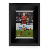 Andy King Signed A4 Photo