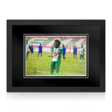 Alex Iwobi Signed A4 Photo