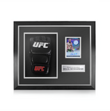 Belal Muhammad Signed Framed Display w/ UFC Glove