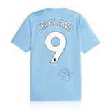 Erling Haaland Signed Manchester City 2023/24 Home Shirt