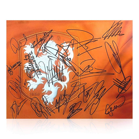 Holland Legends Signed 16x12 Photo